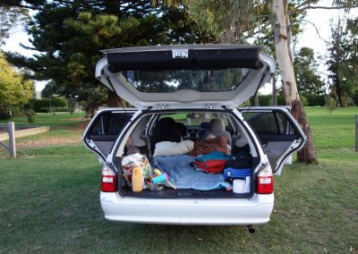 46 2016 Great Ocean Road - Schlafplatz