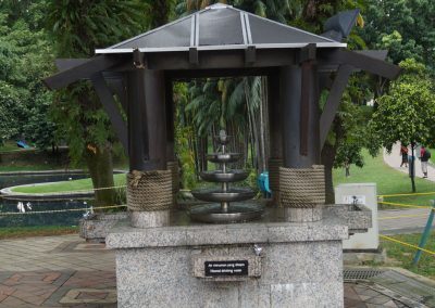 729 2016 Kuala Lumpur - KLCC Park - der einzige Trinkbrunnen der Stadt