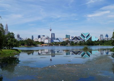 735 2016 Kuala Lumpur - Skyline aus Titiwangsa Park