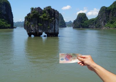 1033 2016 Tour - Bai Tu Long Bay - Motiv von 20000 Dong-Schein