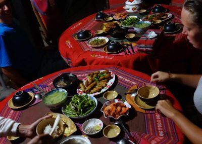 1216 2016 - Mekong Delta - Cai Be Homestay Festessen